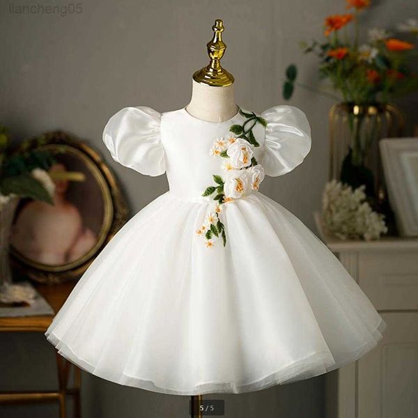 

girl's dresses baby spanish lolita princess ball gown fashion appliques design infant birthday party christening dresses for girls a165, Red;yellow