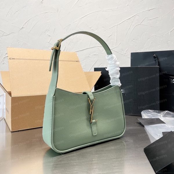 

designer bags armpit bags classic cowhide leather luxury handbags for ladies shoulder bags baguette multi-color fashion hobo bags purses wit