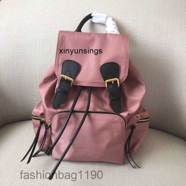 

bag new luxury designer bags burbrery double shoulder women's 2020 new bajia same type backpack high-capacity travel student school eju