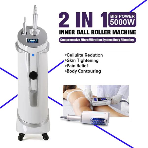 

powerful 3d inner ball vacuum roller slimming body massage lymphatic drainage skin tightening fat reduce beauty machine