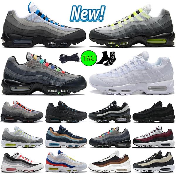 

2023 men women casual shoes og neon crystal blue triple white black laser blue champagne dark smoke grey light charcoal bordeaux obsidian co