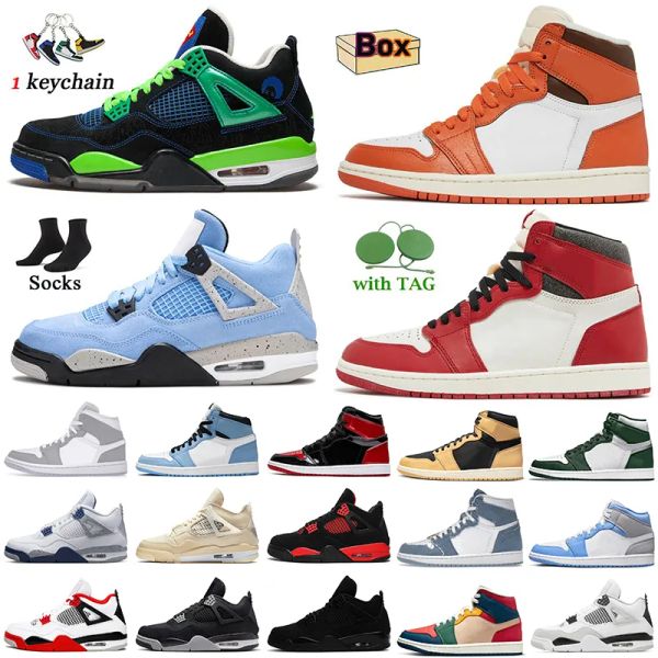 

jumpman jordas 4 retro basketball shoes for men women 4s se craft pn dust military black sail red thunder cactus university blue cool grey m