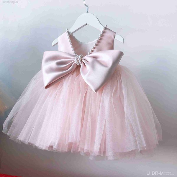 

girl's dresses girls dress pearl princess for birthday party little bridesmaid wedding girls dresses ball gown baby baptism christening, Red;yellow