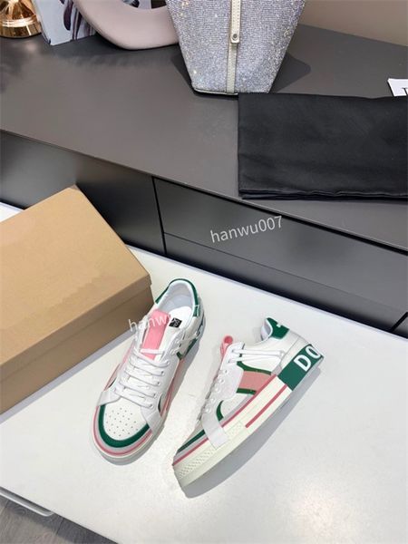 

2023 vintage boots suede casual shoes reflective sneaker designer mens women sneakers fashion shoes increasing platform leather trainers siz, Black