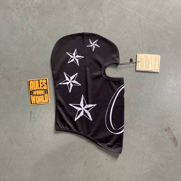 

five-pointed star head cover designer faces mask breathable full soft face mask