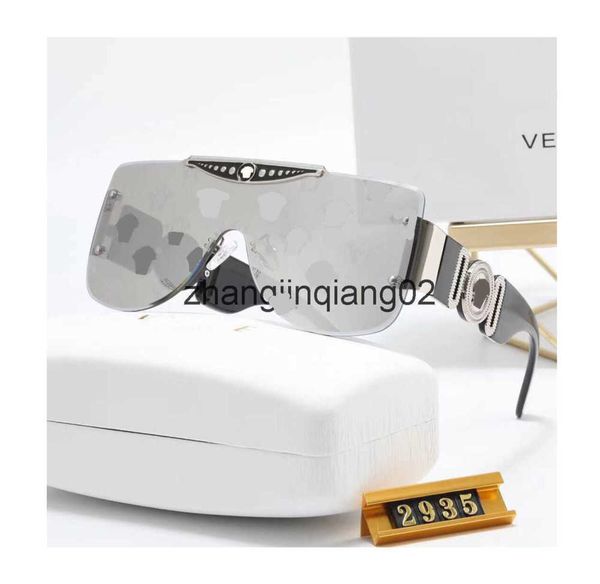 

designer versage sunglass for womens mens cycle luxurious fashion sport polarize rimless sunglasses new personalized casual glasses, White;black