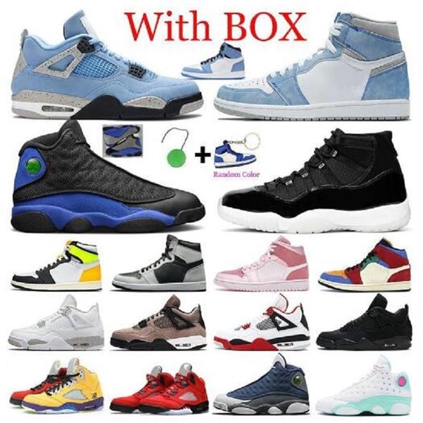 

whole sneaker men basketball shoes jumpman 13s red flint hyper royal 1s university blue 4s white oreo cement black cat women s231s