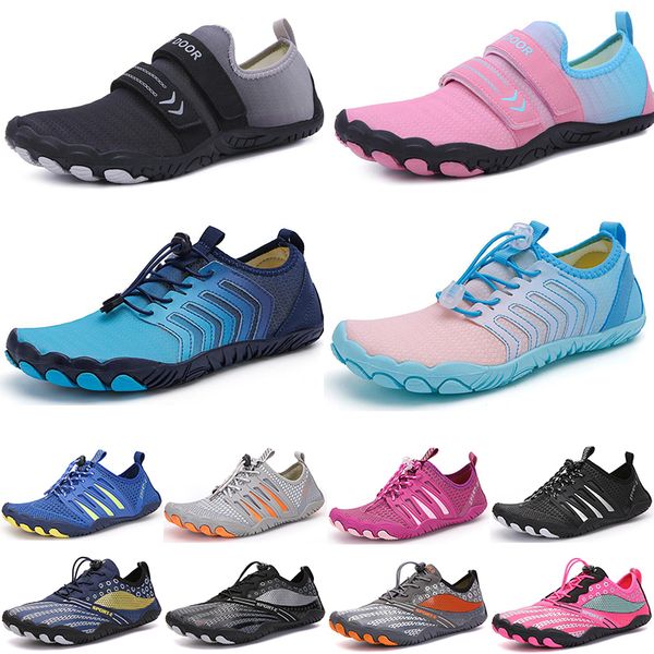 

men women water sports swimming water shoes black white grey blue red pink outdoor beach shoes 040