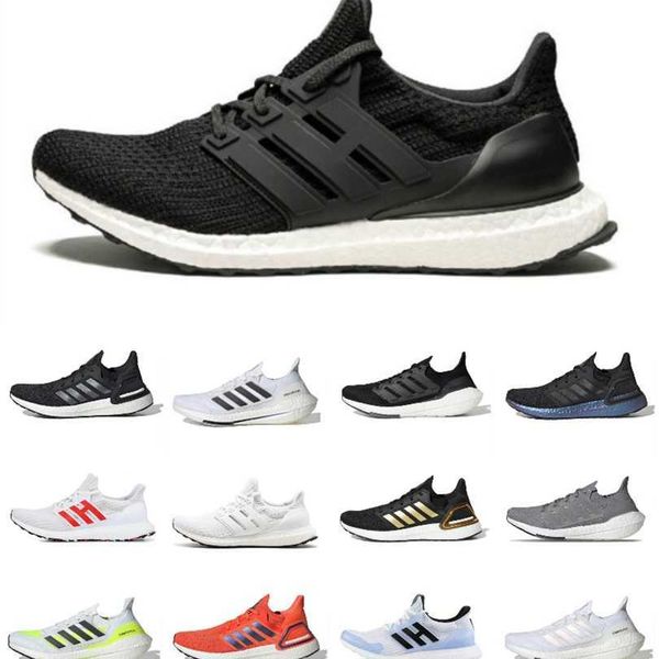 

2021 ultraboosts 20 21 ub 4 6.0 running shoes mens womens ultra se triple white black solar grey orange global currency gold metallic run ch