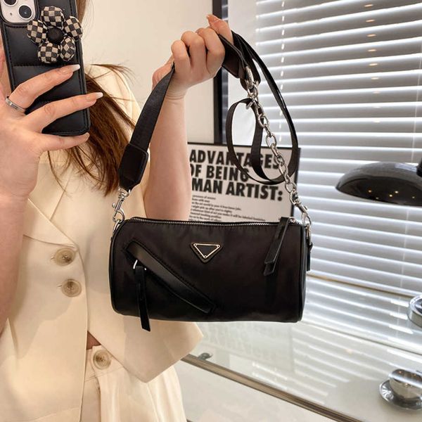 

luxury handbag street style rivet broadband cross body new oxd cloth cylinder for womenhigh