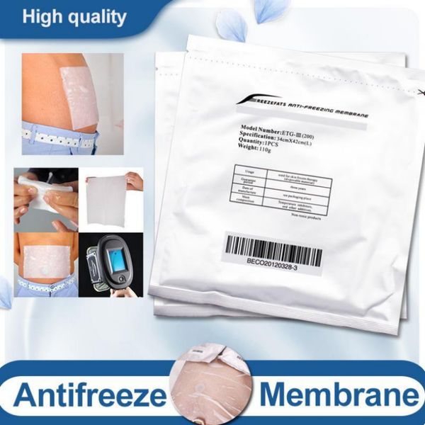 

accessories & parts membrane for effective stubborn fat e cryolipolyse loss weight 2 handles cryolipolysis slimming equipment