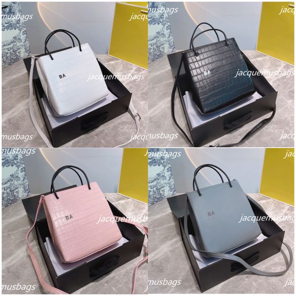 

mini shopping bags designer luxury tote bag leather crossbody pattern shopping totes b logo bags fashion handbag size 22-20cm