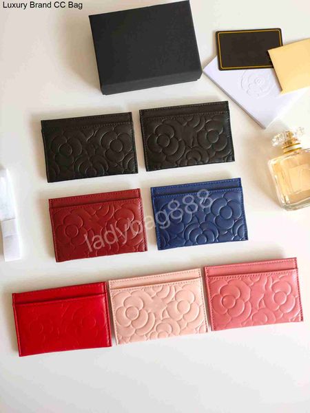 

cc card holders cc luxury designer card clip women's wallet credit wallet women's classic quilted card bag fashion sheepskin, Brown;gray