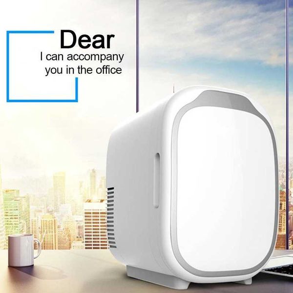 

6 liter dual use cold box mini small refrigerator r230225