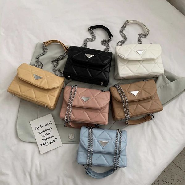 

80% 2023 luxury xiangfeng embroidered thread women's new texture chain messenger wear with one shoulder smallhigh quality