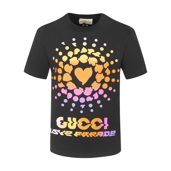 

luxury mens designer t shirt black red letter printed shirts short sleeve fashion brand designer tees m-3xl pm07, White;black