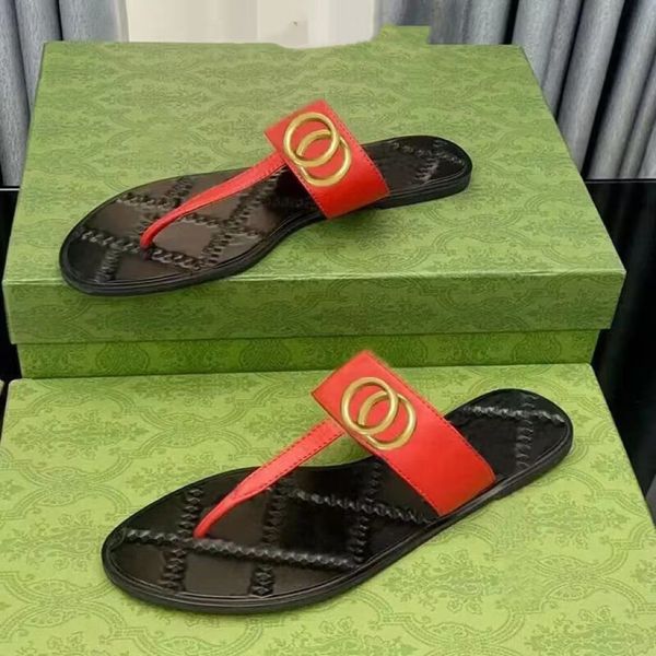 

2023 designer woman sandals slippers men slipper gear bottoms flip flops women luxury sandal fashion causal flip flop 35-45, Black