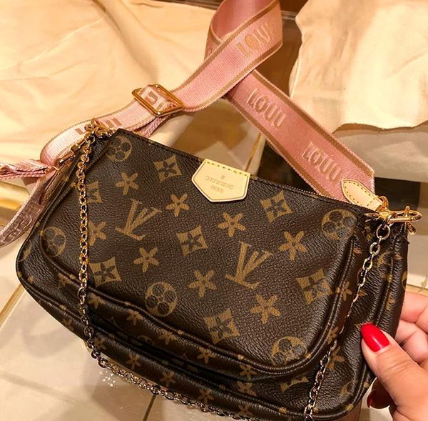

women cross body messenger bags handbags flowers designer shoulder lady genuine leather bag luxury designers bags 3 pcs favorite multi poche