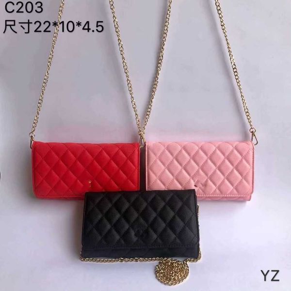 

80% 2023 luxury spring summer zipper medium black solid cross square rhombic single piece inner patch soft handle women's baghigh quali