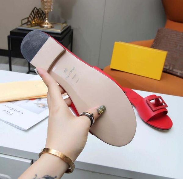 

designer slippers for women flip flops slipper summer shoes flat slides platform sandal genuine leather womens shower slide metal chain ladi, Black