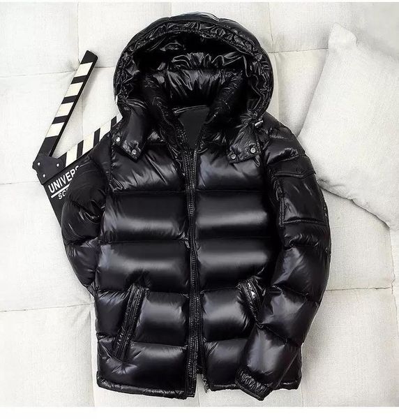 

fashion designer down jackets winter men and women youth parka coat advanced fabric outdoor couple thick warm brand clothing mens winter jac, Black;brown
