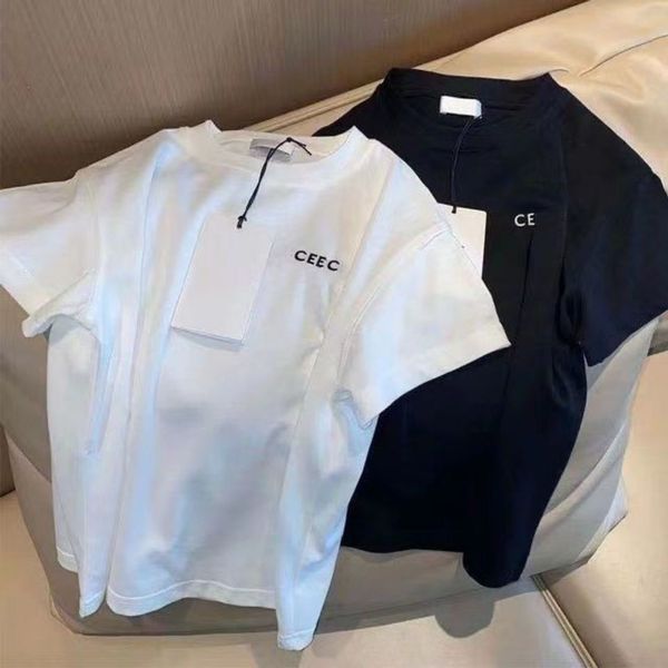 

men's t-shirts 2023 new designer of luxury t-shirt quality letter tee short sleeve spring summer tide men and women t shirt size clothe, White;black