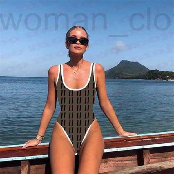 

designer fashion womens swimwear girls bathing suit summer swimsuit beach bikinis set letter pattern women bodysuit swim clothing kyuk hsl2, Black