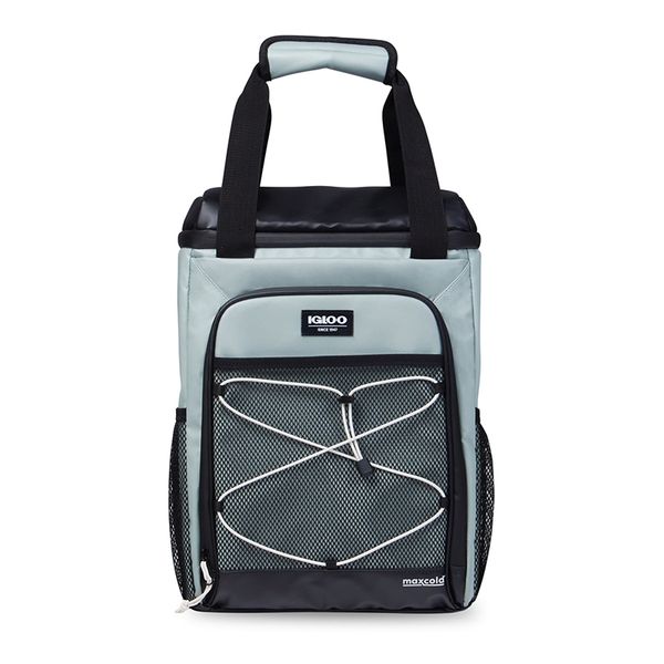 

igloo overland 28 can durable backpack softsided cooler green