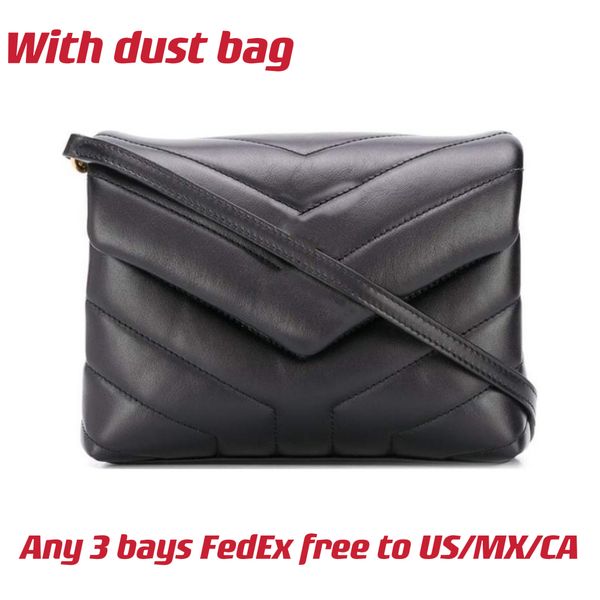 

7a designer mini lou toy shoulder bag matelasse calfskin y-quilted overstitching leather and grosgrain lining large-capacity message handbag