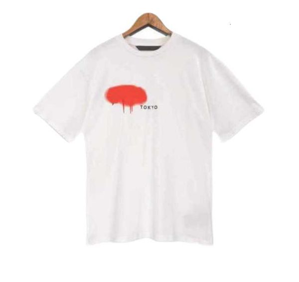 

men's t shirts tshirt palms palmangel city designer limited inkjet graffiti letter printing women's sailboat short-sleeved casual, White;black