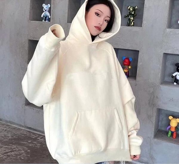 

aaa ess warm jacket hooded hoodies mens womens fashion streetwear stamp pullover sweatshirts loose hoodies lovers clothing size s-xl wholes, Black