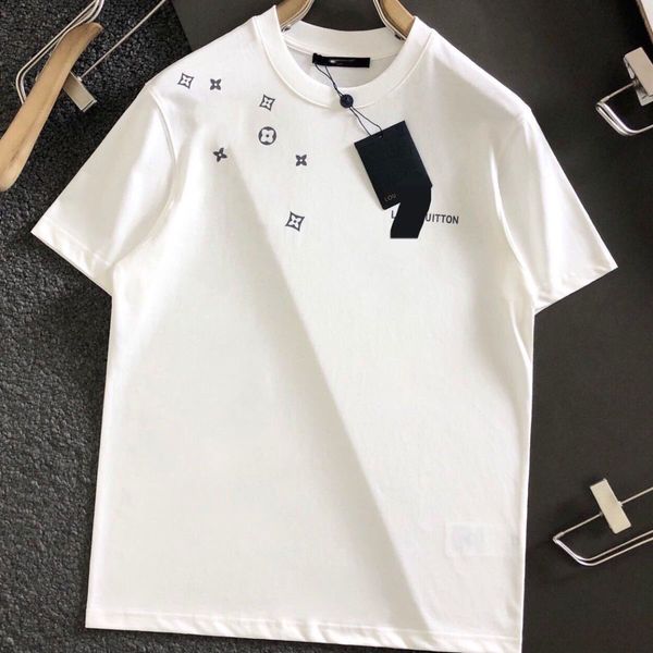 

mens designers t shirt man womens tshirts with letters print short sleeves 2023 new summer shirts men loose tees asian size s-xxxl.pdd3, White;black