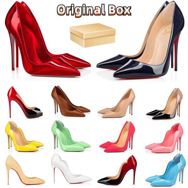 

2022 designer high heels dress shoes sneakers sneaker women luxury glitter rivets triple black white patent leather suede 8cm 10cm 12 cm par