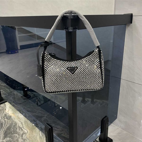 

luxury fashion bag new rhinestone hobo underarm one shoulder magic stick man tian xing hand women's baghigh