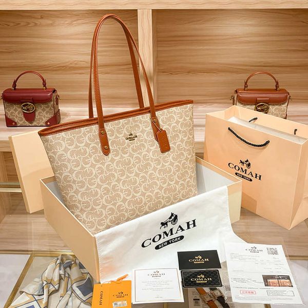

2023 new crossbody bags for female women's capacity one-shoulder portable tote large bag light luxury shoulder handbag 50%off sale