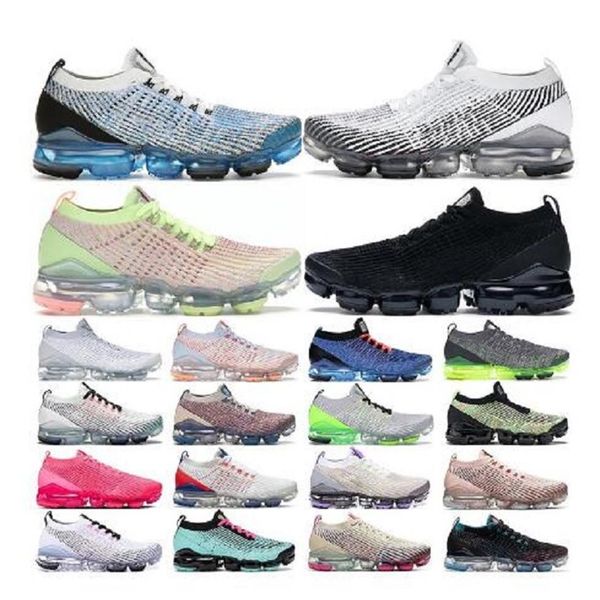 

2022 man running tn plus shoes men's women's triple black white black oreo pink red classic sports sneakers fly knit 3tr3079