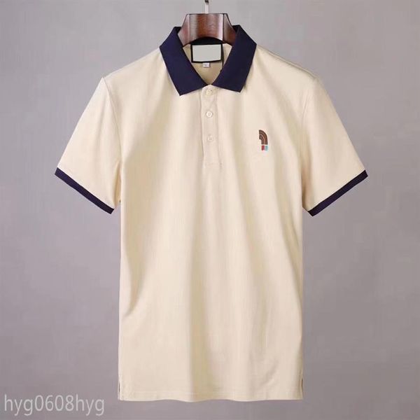 

mens designer brand summer polo embroidery man polos shirts fashion shirt men women high street casual tees280r, White;black