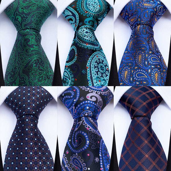 

neck ties vintage brown ties for men 8cm classic neck tie paisley jacquard fashion suits accessories man wedding banquet neckties cravat, Blue;purple