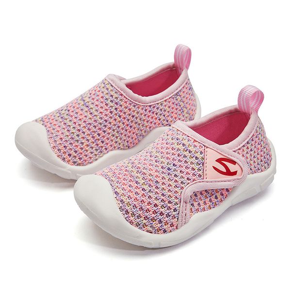

sneakers toddler baby shoes boys girls first walking trainers kids lightweight tennis breathable 230224, Black;red