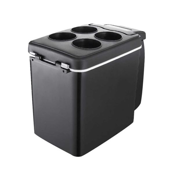 

45w 12v 6 liter mini lightweight dual-use insulated cooler container semiconductor car refrigerator ice box r230225