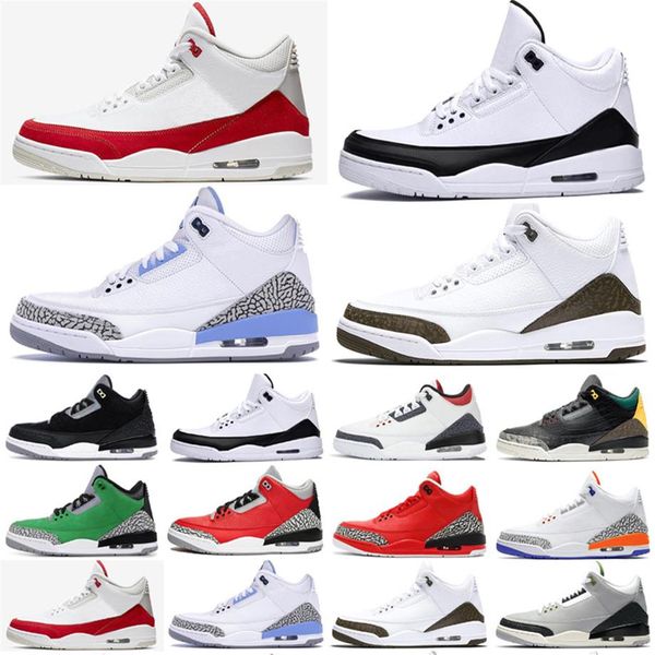 

mens jumpman 3 3s basketball shoes womens rust pink racer blue unc midnight navy georgetown black cement cool grey inf299t