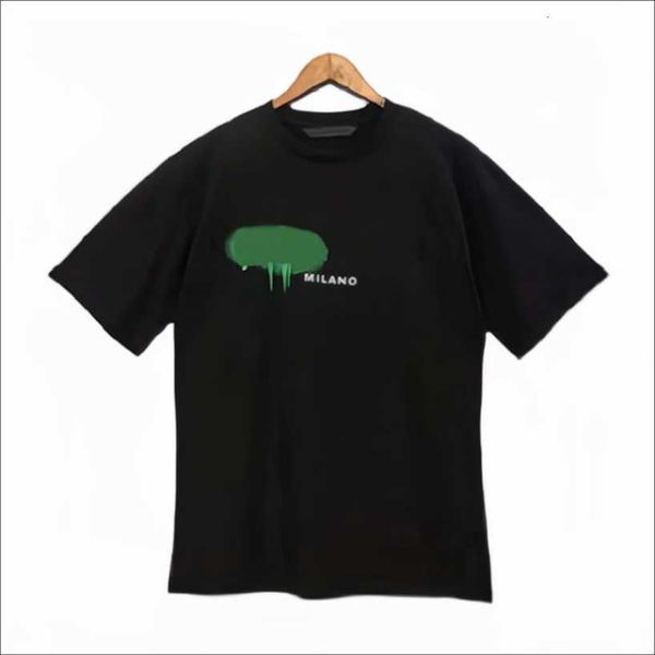 

men's t shirts t shirt palms palmangel city designer limited inkjet graffiti letter printing men's women's sailboat short-sle, White;black