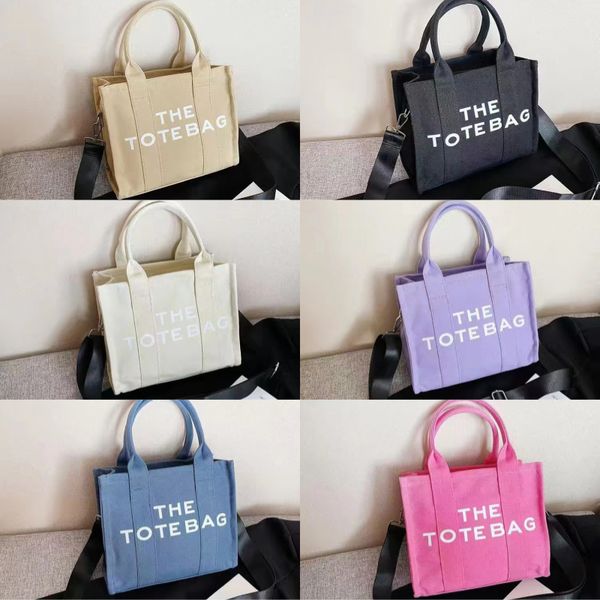 

shopping bags woman canvas handbag casual messenger shoulder women tote bag black blue large capacity luxury shopping bag zipper solid color