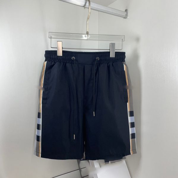 

men designer shorts swim swimsuit shorts outdoor sports cotton letter medium summer quick drying printed fringe board beach plaid stripe car, White;black
