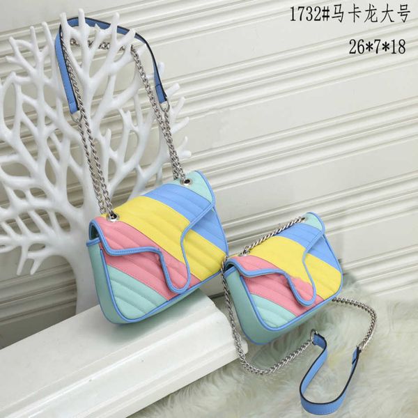 

2023 new luxury fashion bag new style chain women's versatile single shoulder classic messenger makaronhigh