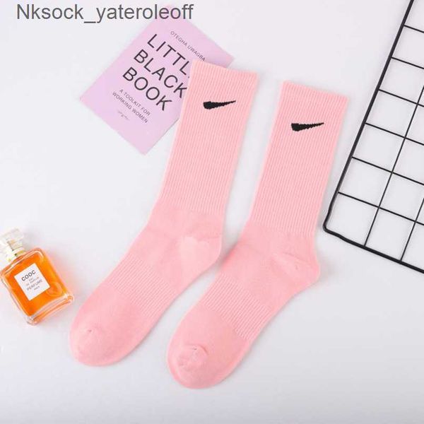 

luxury fashion socks men's women's hook brand stockings designers candy colorful medium long women men couple's stocking brea, Black