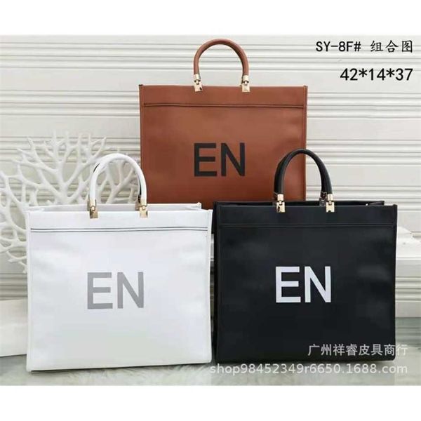 

2023 new luxury fashion bag style tote horizontal style square large one handbaghigh