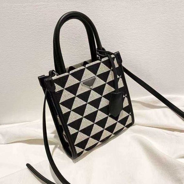 

luxury handbag new plaid canvas tote handbag one shoulder messenger livehigh