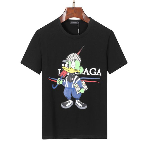 

2023 summer paris mens t-shirts designer tee luxury flocking letter tshirt t shirt classic fashion womens short sleeve casual cotton t-shirt, White;black