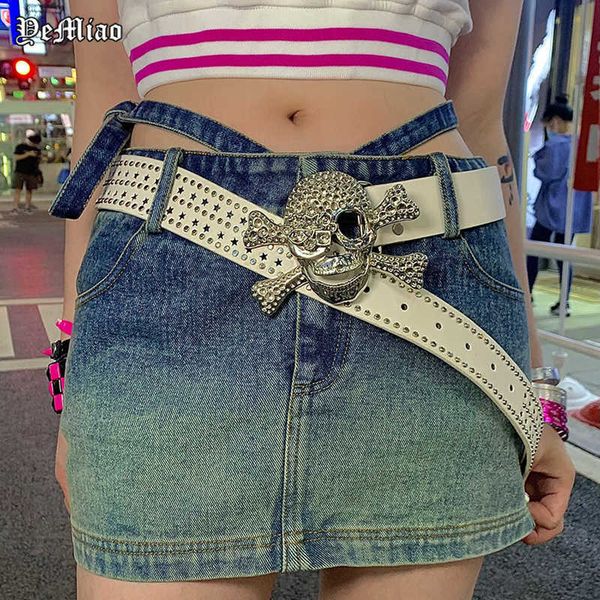 

belts punk y2k rhinestones belts women luxury designer brand diamond bling rock corset belt western cowboy cinturones para mujer l230225, Black;brown